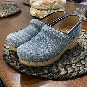 Dansko brand veggie shoe.